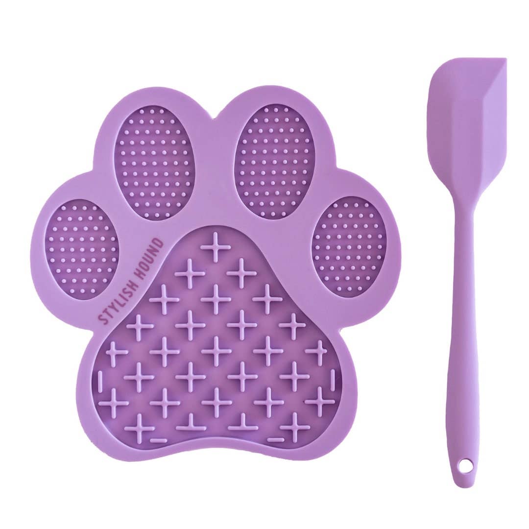 Blue Lick Mat w Suction