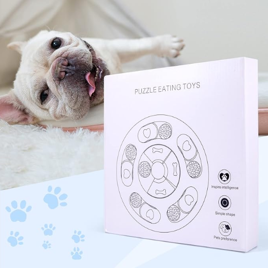 Smart Dog Puzzle Toy (Blue)